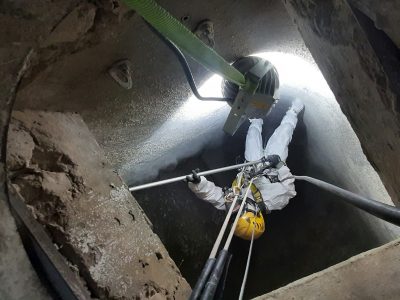 proyectos destacados trabajos de limpiezas de silos